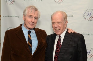 A pair of Pulitzer & Eugene O'Neill Award winners: John Patrick Shanley and William Kennedy